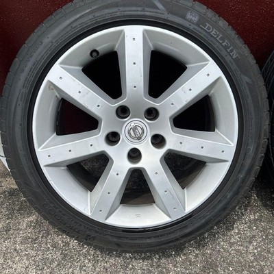 JDM NISSAN 17-inch aluminum wheels and tires 4-Wheel Set for Fairlady Z (No Tires) - 画像 (2)