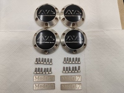 JDM YOKOHAMA AVS Center Cap 4Individual Outer Diameter 68mm 4-Individu No Tires