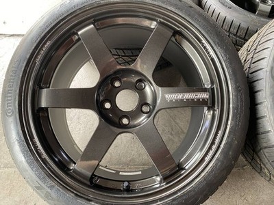 JDM RAYS TE37SAGA S-Plus 18-inch 9.5J +38 5H114.3 continental DWS06 Pl No Tires - Image 2