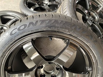 JDM RAYS TE37SAGA S-Plus 18-inch 9.5J +38 5H114.3 continental DWS06 Pl No Tires - Image 8