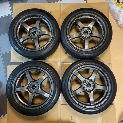 JDM TRACER GT-V 18x8.5J +35 PCD120 5 holes 255 (No Tires)