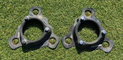 JDM Mitsubishi Canter/Fighter Genuine Chrome Wheel Caps Set of 2 (No Tires) - 画像 (9)