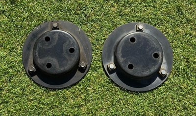 JDM Mitsubishi Canter/Fighter Genuine Chrome Wheel Caps Set of 2 (No Tires) - 画像 (11)
