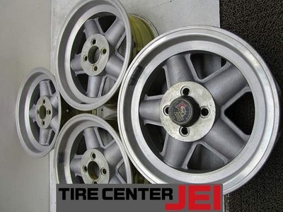 JDM 14 Revolution 6J+13 98 Low barmini Revolution Used Aluminum Wheels (No Tires)