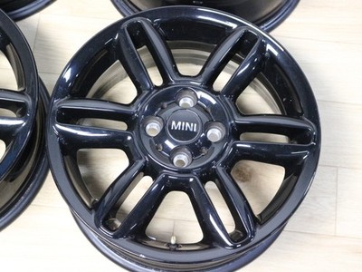 JDM Rare Item BMW MINI mini R55 R56 Genuine 6.5J +48 16in black R119 No Tires - Image 2
