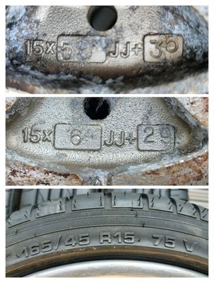 JDM VS-XX 15x5.5J/6J 4H/100 165/45R15 Chrome (No Tires) - 画像 (7)
