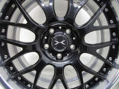JDM 19Weds Maverick 8.5J+48 112 Mercedes-Benz Deep Rim Used Aluminum W No Tires - Image 4