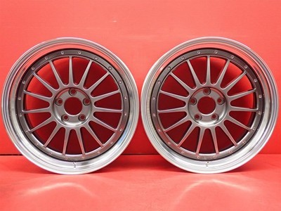 JDM 2-piece set of aftermarket used wheels: SSR Professor TF1 Professo No Tires
