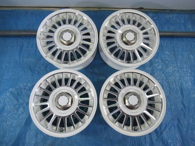 JDM Aluminum wheels old car ENKEI? INSPECTOR 135.5J 4H/114.3 ET38 warp No Tires