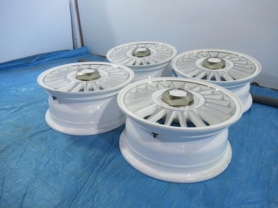 JDM Aluminum wheels old car ENKEI? INSPECTOR 135.5J 4H/114.3 ET38 warp No Tires - Image 2