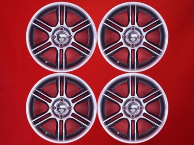 JDM Out of print rare Stern FaceI TS used wheels 4-Wheel Set 6.5J 15 PCD100 (No Tires)