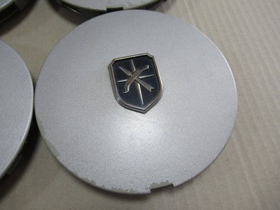 JDM Used Toyota GX81 Chaser genuine center caps silver set of 4 for al No Tires - Image 4