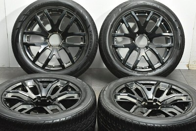 JDM Used RAYS 4-Wheel Set 20x8.5J +22 PCD 139.7 265/50R20 111V wit (No Tires) - 画像 (2)