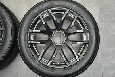 JDM Used RAYS 4-Wheel Set 20x8.5J +22 PCD 139.7 265/50R20 111V wit (No Tires) - 画像 (5)