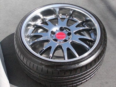 JDM Deep rim AME Shallen MX 9.5J +38 114.3-5H Crown Mark X JZX100 RX-7 No Tires - Image 2
