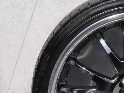 JDM Deep rim AME Shallen MX 9.5J +38 114.3-5H Crown Mark X JZX100 RX-7 No Tires - Image 6