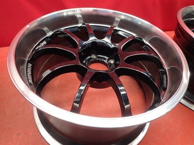 JDM ADVAN Racing RS-D 4Wheels 18x10+25 5x114.3 BBKF (No Tires) - 画像 (8)