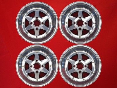 JDM Manufactured in 1982 LONGCHAMP Longchamp XR-4 Used Wheel 4Book 8J No Tires