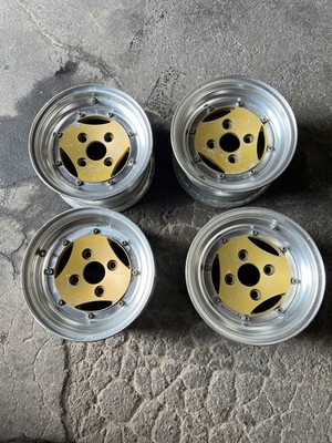 JDM Rebarside A106 13-inch 6.5j PCD114.3 4-Wheel Set (No Tires)