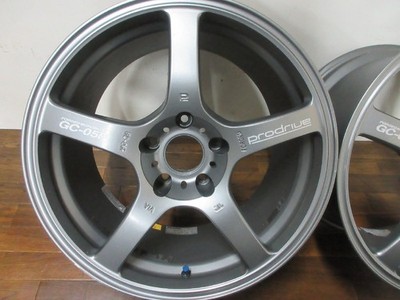JDM ・ Prodry GC-05F 17in9.5J+36 5-hole PCD114.3 R32 33 GT-R Tuner Lanc (No Tires) - 画像 (2)