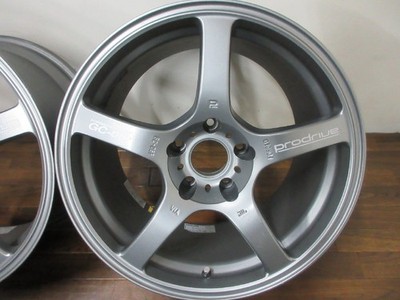 JDM ・ Prodry GC-05F 17in9.5J+36 5-hole PCD114.3 R32 33 GT-R Tuner Lanc (No Tires) - 画像 (4)