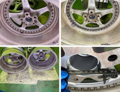 JDM Rare Size OZ Racing Mito-III OZ Racing Mito3 189J +45 10.5J +44 PC No Tires - Image 10