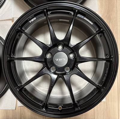 JDM TWS RS317 8.5J-18 +44 5H114.3 Graphite Black Ultra Forged Lightwei (No Tires)