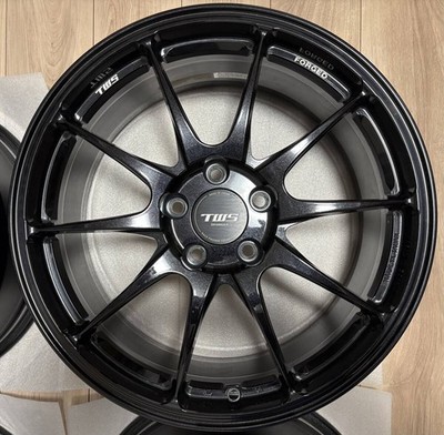 JDM TWS RS317 8.5J-18 +44 5H114.3 Graphite Black Ultra Forged Lightwei (No Tires) - 画像 (2)
