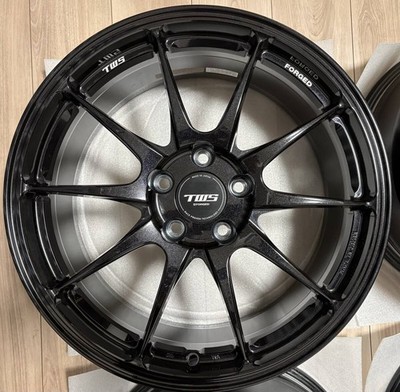 JDM TWS RS317 8.5J-18 +44 5H114.3 Graphite Black Ultra Forged Lightwei (No Tires) - 画像 (3)