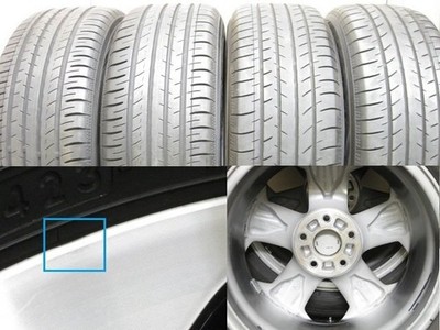 JDM Scratch-free none. HONDA genuine 17" & 205/55R17 4-inch wheels. Su (No Tires) - 画像 (6)