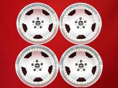 JDM Out of print rare STARFORM typeD used wheels 4Book 8/9J 18 PCD114. No Tires