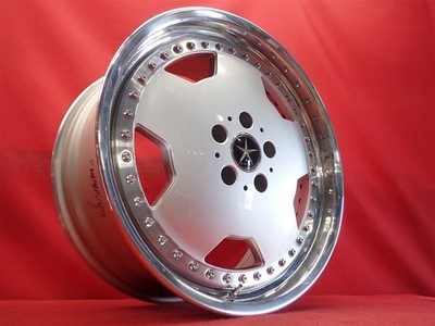 JDM Out of print rare STARFORM typeD used wheels 4Book 8/9J 18 PCD114. No Tires - Image 2