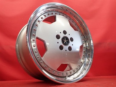 JDM Out of print rare STARFORM typeD used wheels 4Book 8/9J 18 PCD114. No Tires - Image 3