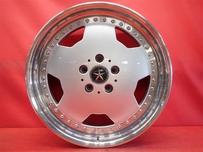 JDM Out of print rare STARFORM typeD used wheels 4Book 8/9J 18 PCD114. No Tires - Image 5