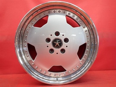 JDM Out of print rare STARFORM typeD used wheels 4Book 8/9J 18 PCD114. No Tires - Image 6