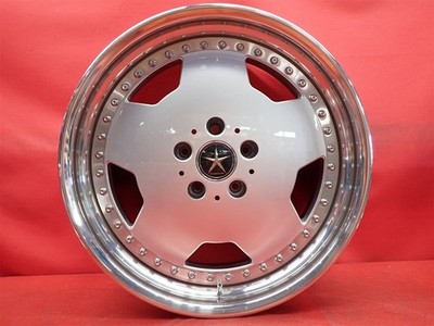 JDM Out of print rare STARFORM typeD used wheels 4Book 8/9J 18 PCD114. No Tires - Image 7