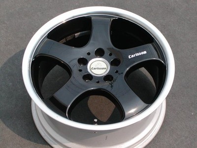 JDM Rare size Carlson 1/5 8.5J+40 112-5H Mercedes-Benz W124 500E Audi (No Tires) - 画像 (3)