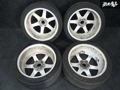 JDM Super Tires and Wheels 4Book 188.5J/9.5J + 30/35 PCD114.3 5H 225/4 No Tires - Image 6