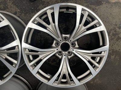 JDM ¥580000 BMW X6 Genuine Option 21-inch Aluminum Wheels Y-Spoke styl (No Tires) - 画像 (4)