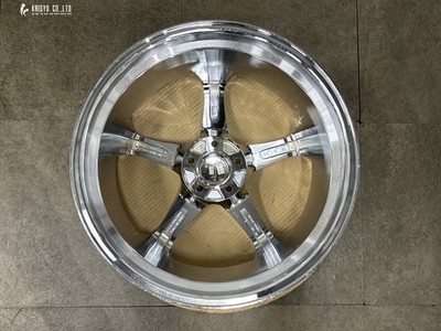 JDM Rare Black PlatedGiovanna Dollar 5 20in 10J+42 PCD114.3 4-Wheel Set Lexu (No Tires) - 画像 (7)