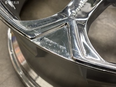 JDM Rare Black PlatedGiovanna Dollar 5 20in 10J+42 PCD114.3 4-Wheel Set Lexu (No Tires) - 画像 (8)