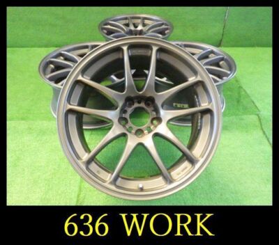 JDM 636FK050706 WORK EMOTION CR Kiwami wheel repair product 18x8.5J/9. No Tires