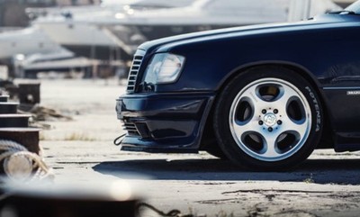 JDM Rare Brabus Mono Rock IV 8.5J +55 wheels for Mercedes-Benz V-Class No Tires - Image 9