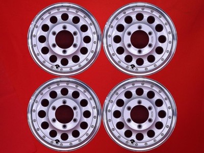 JDM Rare out-of-print BERG D wheels 4-Wheel Set 6J 15PCD139.7 6x108 bolt pat (No Tires)