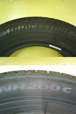 JDM Used Bridgestone NH200C 185/65R15 4-Piece Set with 5-Lug 185/65-15 (No Tires) - 画像 (5)