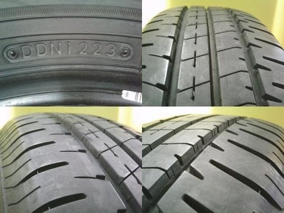 JDM Used Bridgestone NH200C 185/65R15 4-Piece Set with 5-Lug 185/65-15 (No Tires) - 画像 (6)