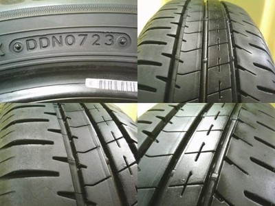 JDM Used Bridgestone NH200C 185/65R15 4-Piece Set with 5-Lug 185/65-15 (No Tires) - 画像 (9)
