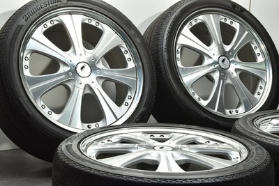JDM Used Superstar 4-Wheel Set 22x9.5J +53 PCD 150 285/40R22 106W w (No Tires) - 画像 (3)
