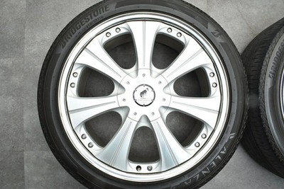 JDM Used Superstar 4-Wheel Set 22x9.5J +53 PCD 150 285/40R22 106W w (No Tires) - 画像 (4)