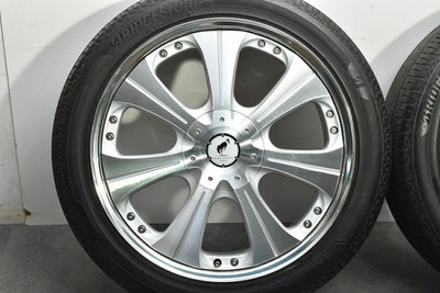 JDM Used Superstar 4-Wheel Set 22x9.5J +53 PCD 150 285/40R22 106W w (No Tires) - 画像 (6)